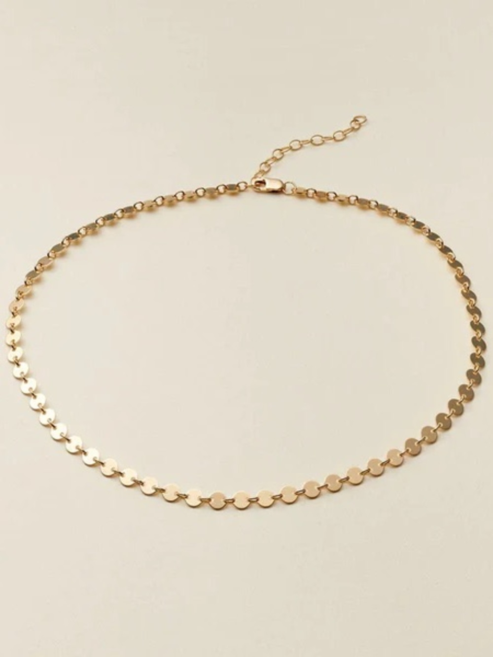 MADE BY MARY - Poppy Choker Necklace - gold filled 14”